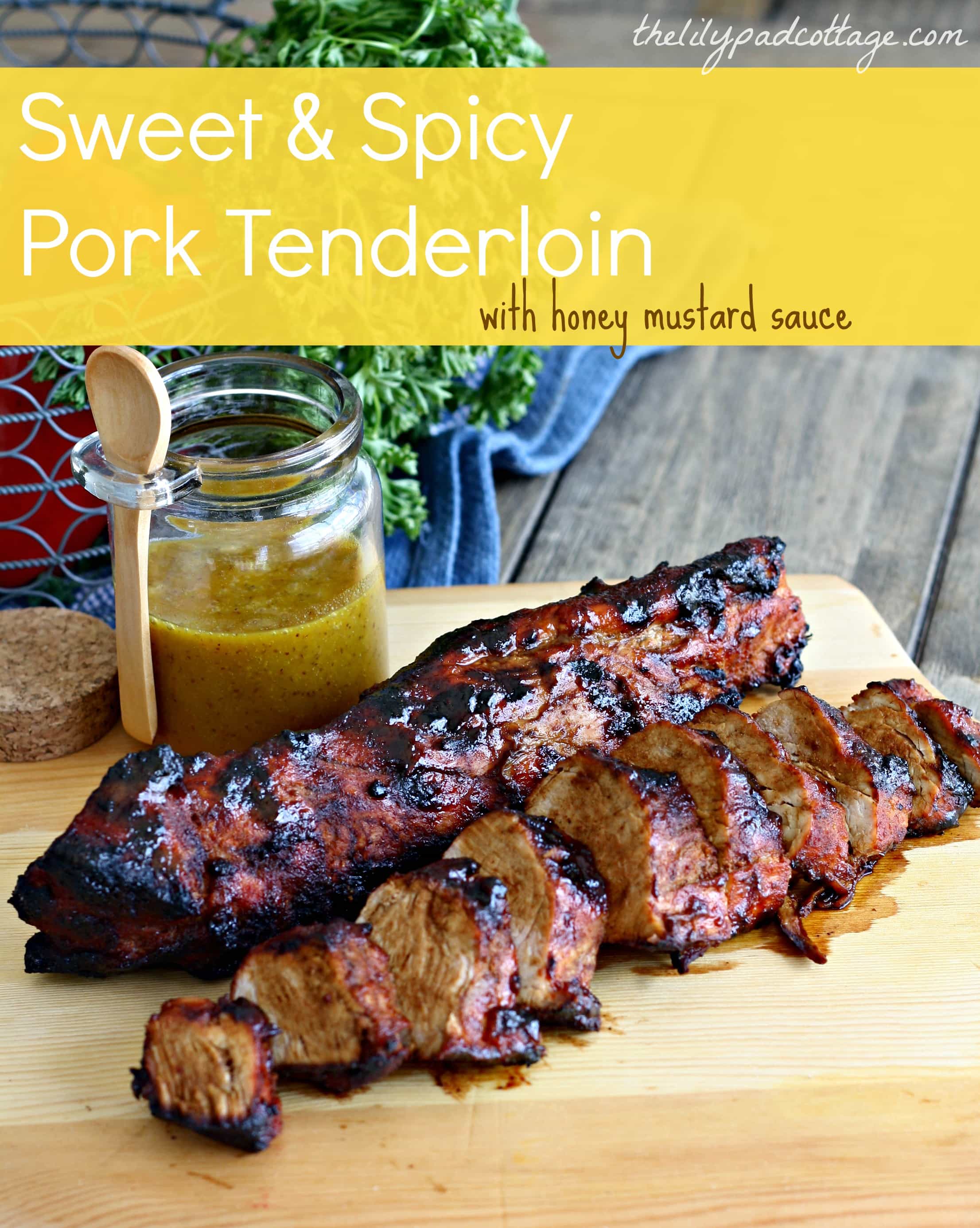 Sweet and Spicy Pork Tenderloin and a Huge Giveaway!