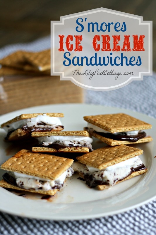 S’mores Ice Cream Sandwiches