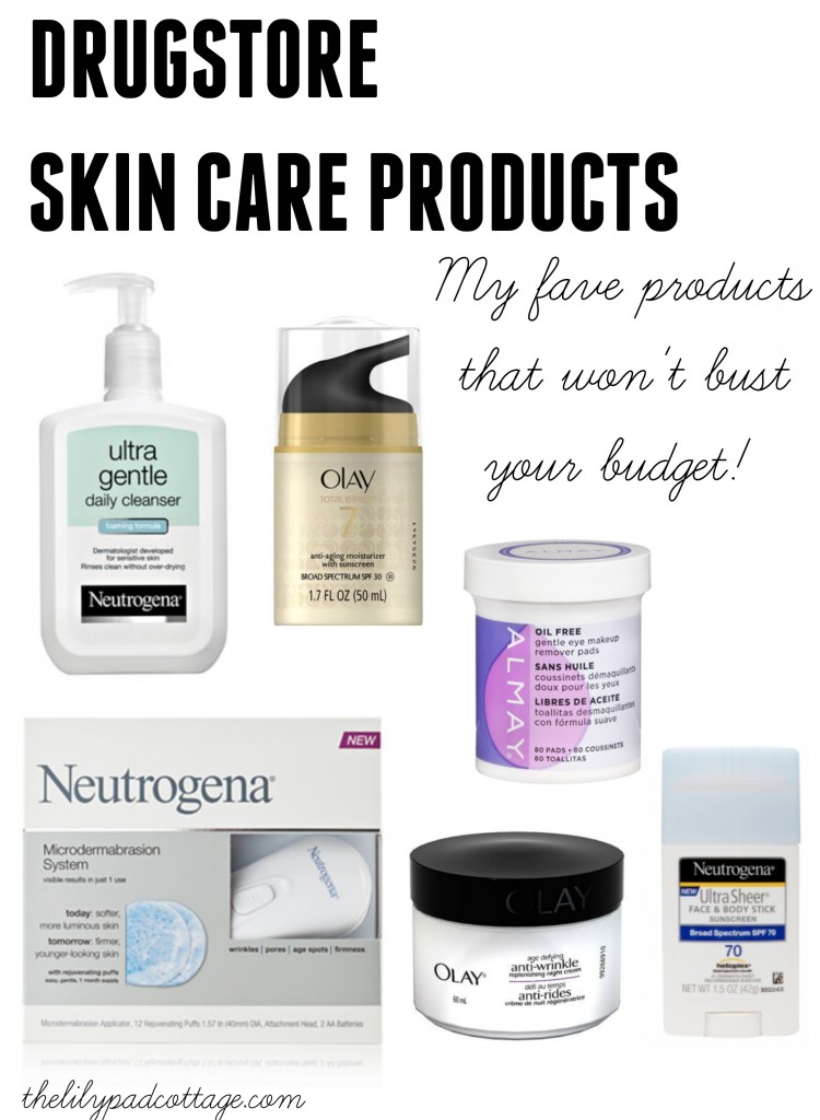 Drugstore Skincare Products