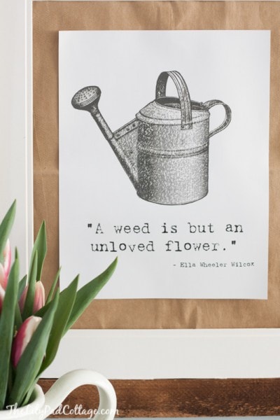 Gardening Printables - 21 Free Printables - The Lilypad Cottage