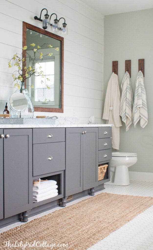 Lake House Master Bath Makeover The Lilypad Cottage Lake House Master Bathroom