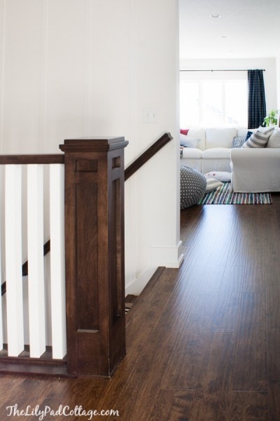 Stairway Makeover Swapping Carpet For Laminate The Lilypad Cottage