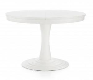 white pedestal table 