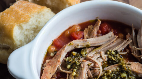 Crockpot Roasted Tomato Pork Tenderloin - The Lilypad Cottage